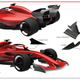 Image for article titled These Incredible F1 Future Concepts Aim to Make the Sport More Exciting